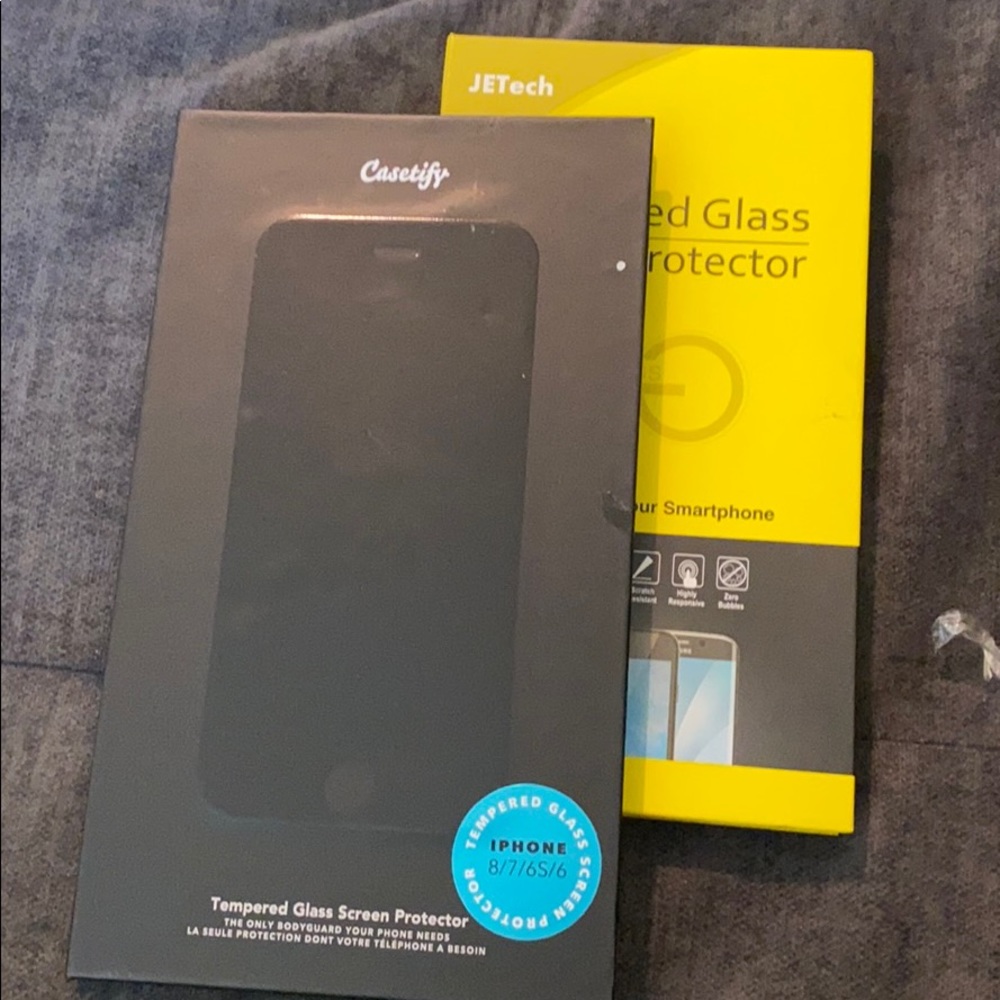 Tempered glass screen protector iPhone 8/7/6s/6